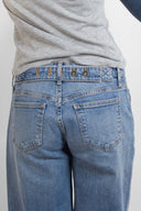 Baggy low-rise jeans