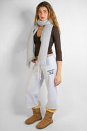 Sparkle fringe scarf