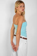 Band top with lapel