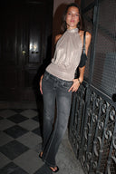 Lurex halter top