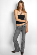 Ruched Tie-Front Top