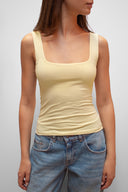 Square neck top