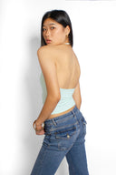 V-neck top