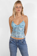 V-neck top