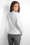 Long-sleeved crew-neck T-shirt