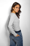 Henley long sleeve t-shirt