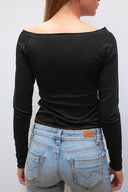 Boat neck t-shirt