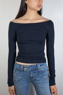 Boat neck t-shirt