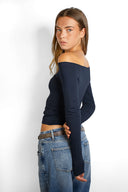 Boat neck t-shirt