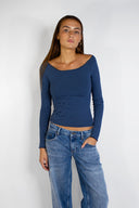 Boat neck t-shirt