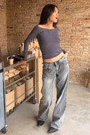 Boat neck t-shirt