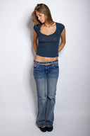 V-neck T-shirt