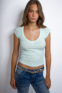 V-neck T-shirt
