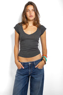 V-neck T-shirt
