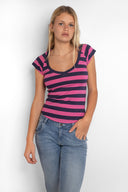 V-neck T-shirt