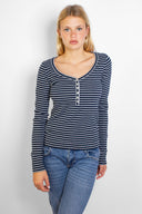 Long-sleeve Chester T-shirt