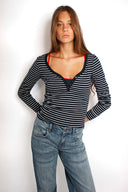 Long-sleeve Chester T-shirt