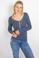 Long-sleeve Chester T-shirt
