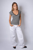 V-neck T-shirt