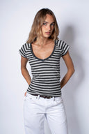 V-neck T-shirt