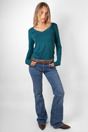 V-neck T-shirt