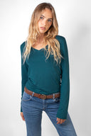 V-neck T-shirt