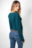 V-neck T-shirt
