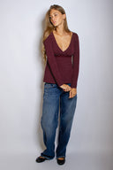 V-neck T-shirt