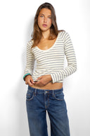 V-neck T-shirt