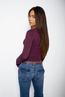 Teardrop Neckline T-shirt