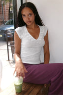 V-neck T-shirt