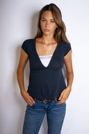 V-neck T-shirt