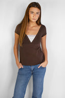 V-neck T-shirt